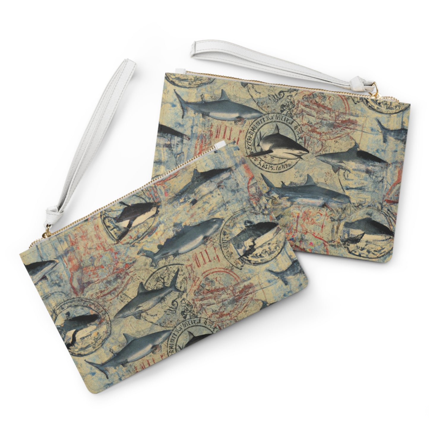 "Vintage Bull Sharks" Clutch Bag