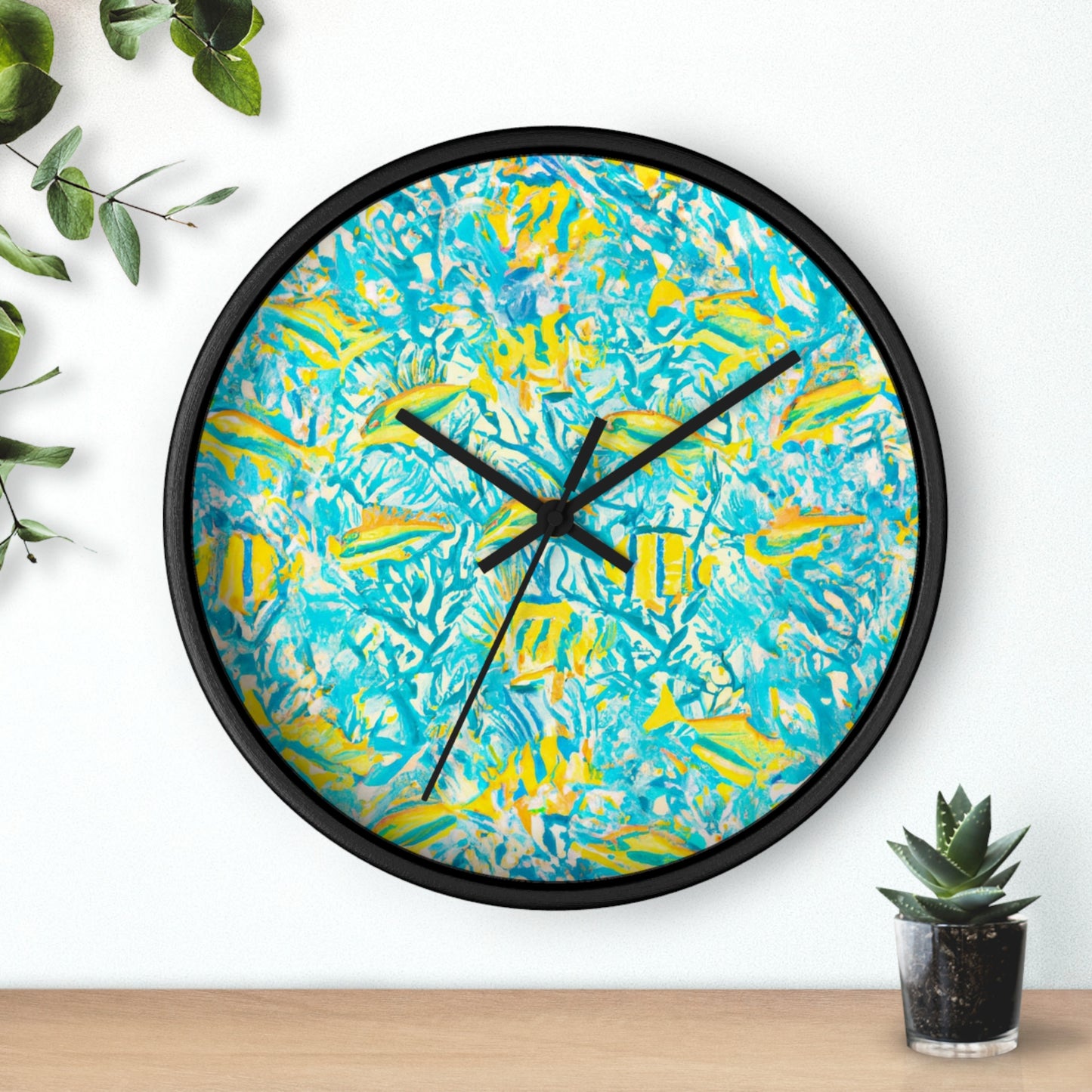 "Mini Aquarium" Wall Clock