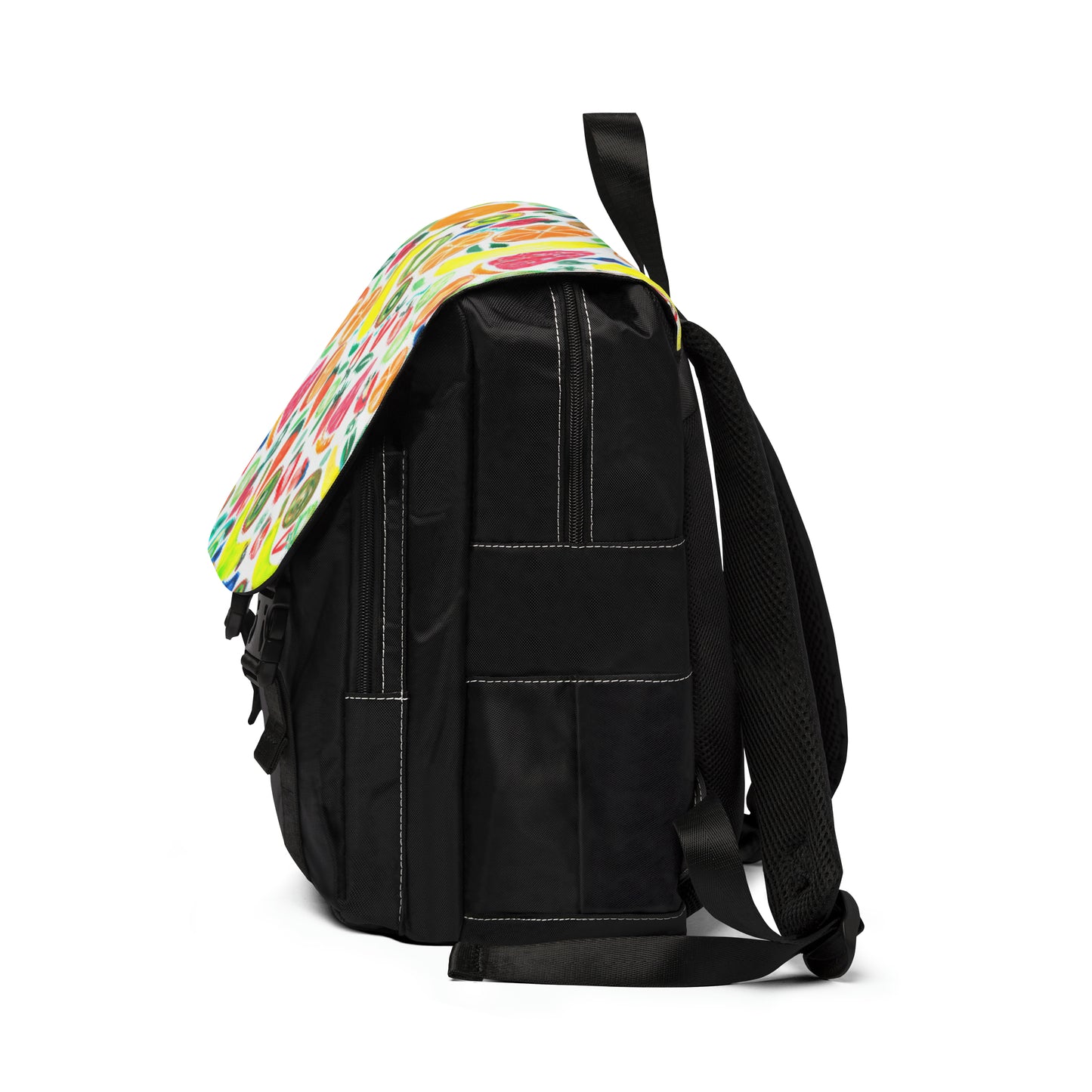 Fruit Frenzy Unisex Casual Shoulder Backpack