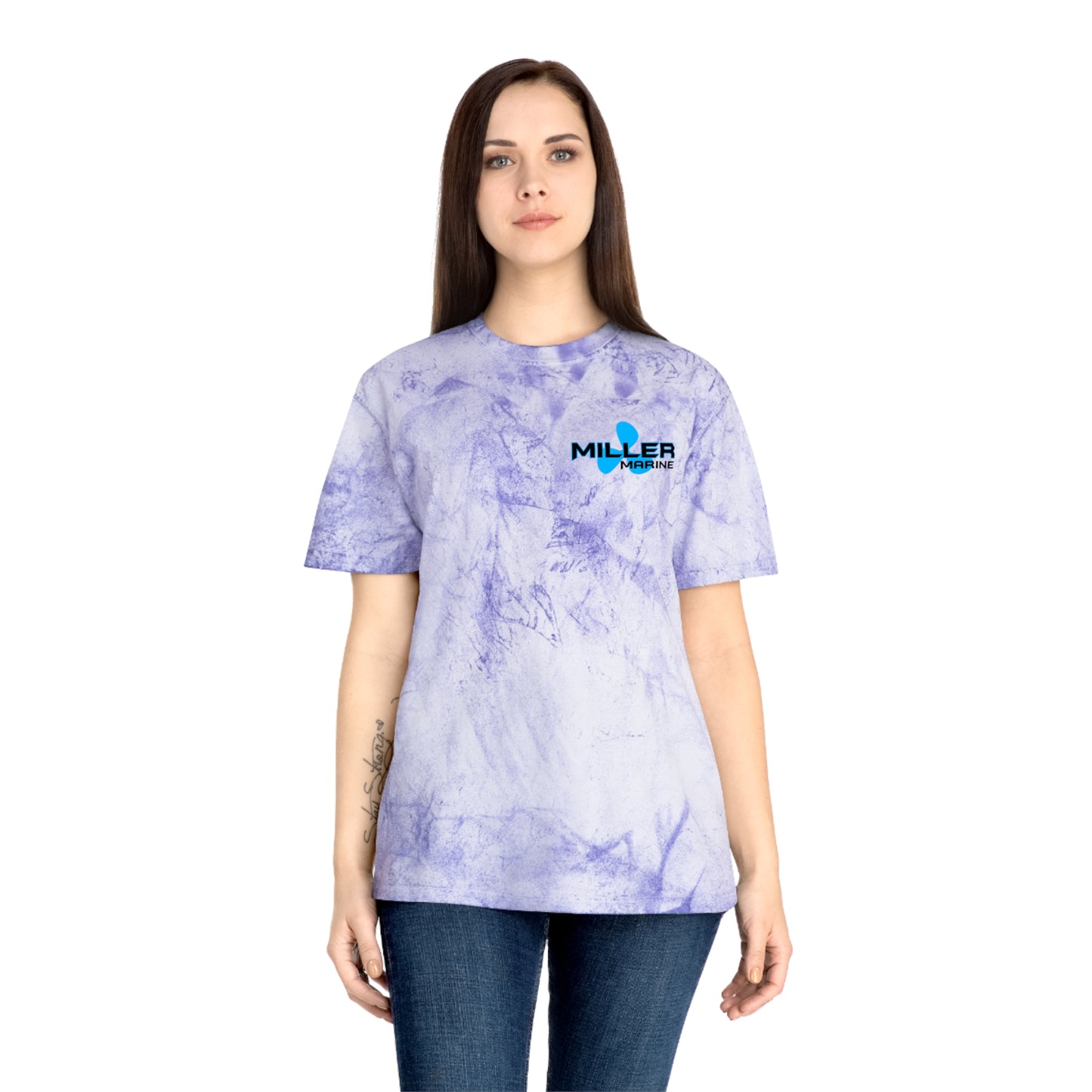 Miller Marine Logo Unisex Color Blast T-Shirt