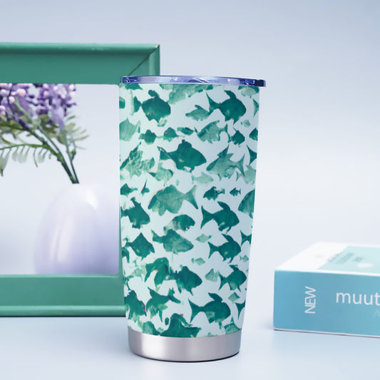 Snappy Snapper Silhouettes - Tumbler 20oz