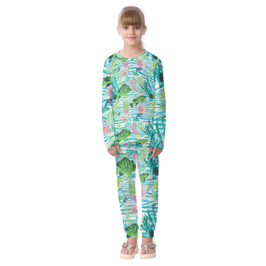 "Tank Dreams" All-Over Print Kid's Pajamas Set