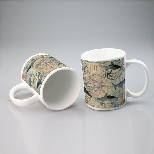 "Vintage Bull Sharks" All-over print mug