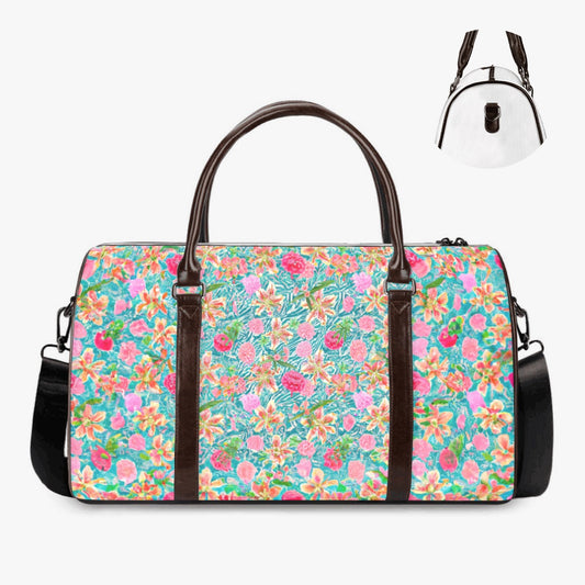 Trippy Flowers Duffle Bag