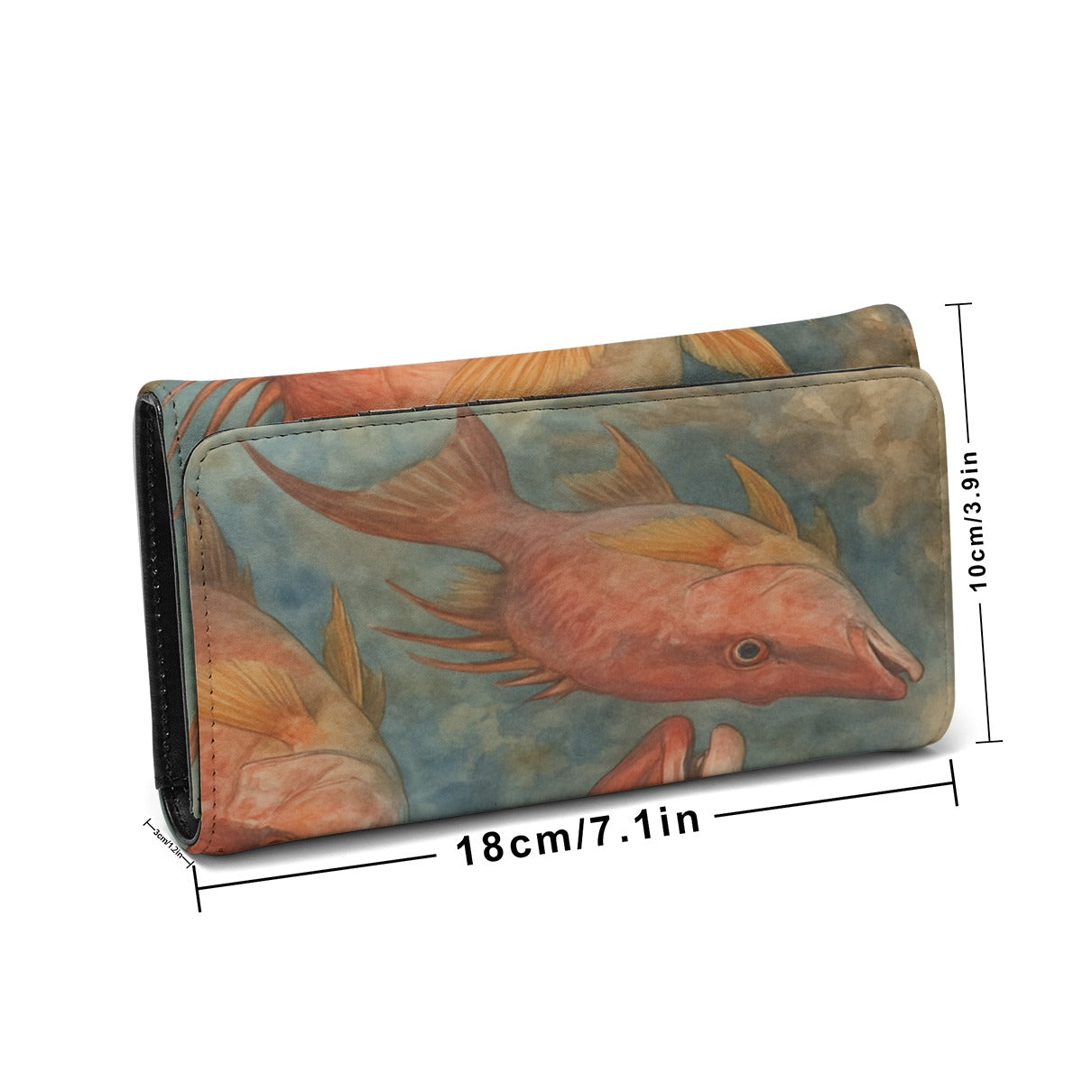 Hog Fish Foldable Wallet