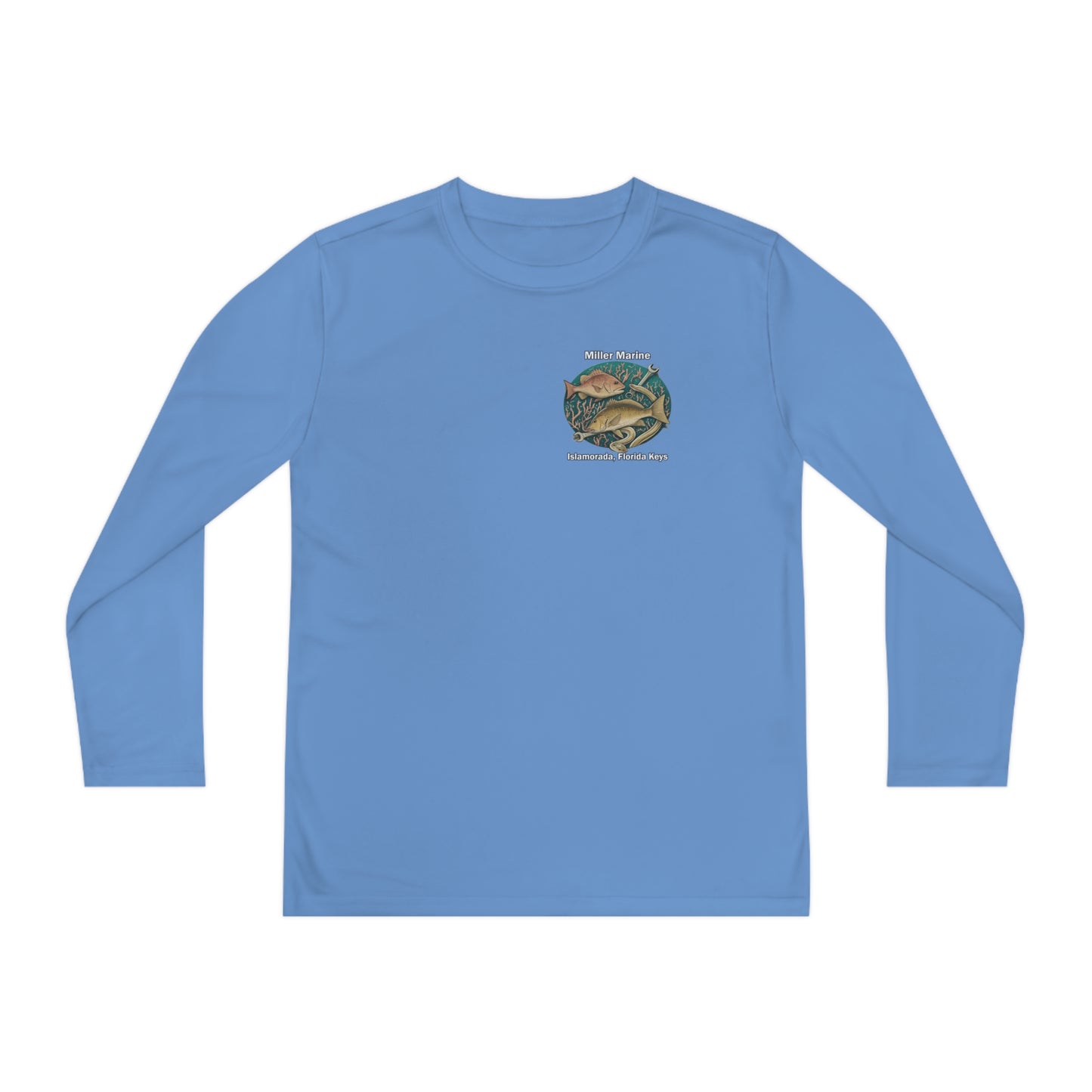 Miller Marine Snapper Wrenches Youth Long Sleeve Competitor Tee
