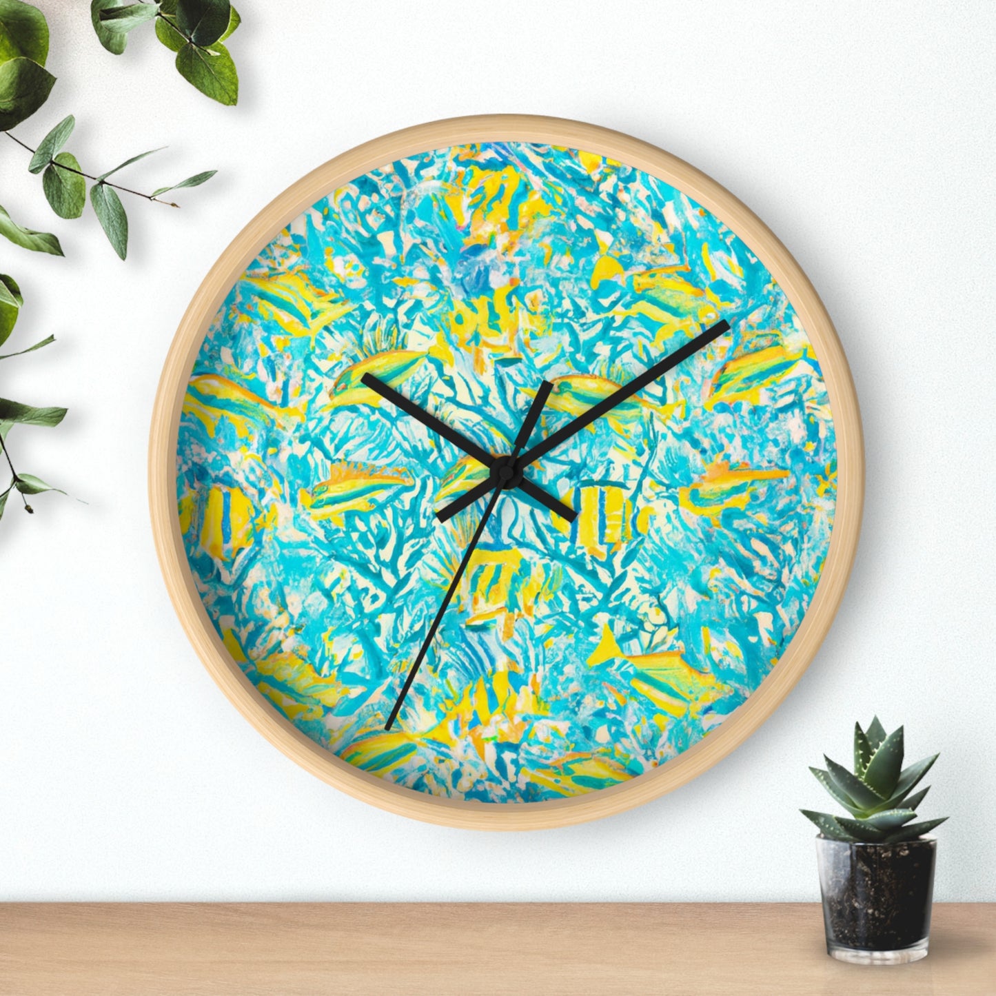 "Mini Aquarium" Wall Clock