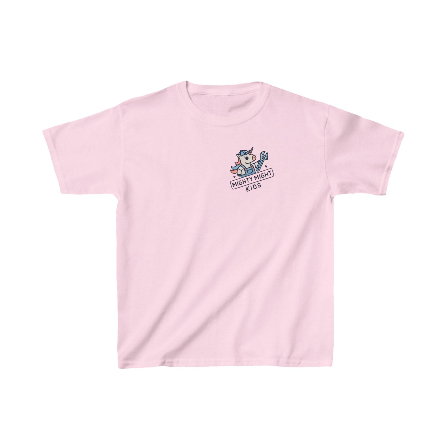 Mighty Might Kids Cute Wrench-  Kids Heavy Cotton™ Tee