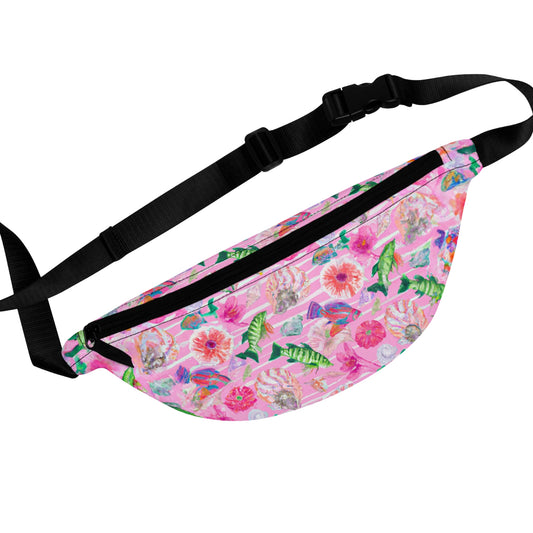 Pink Florida Keys Fanny Pack