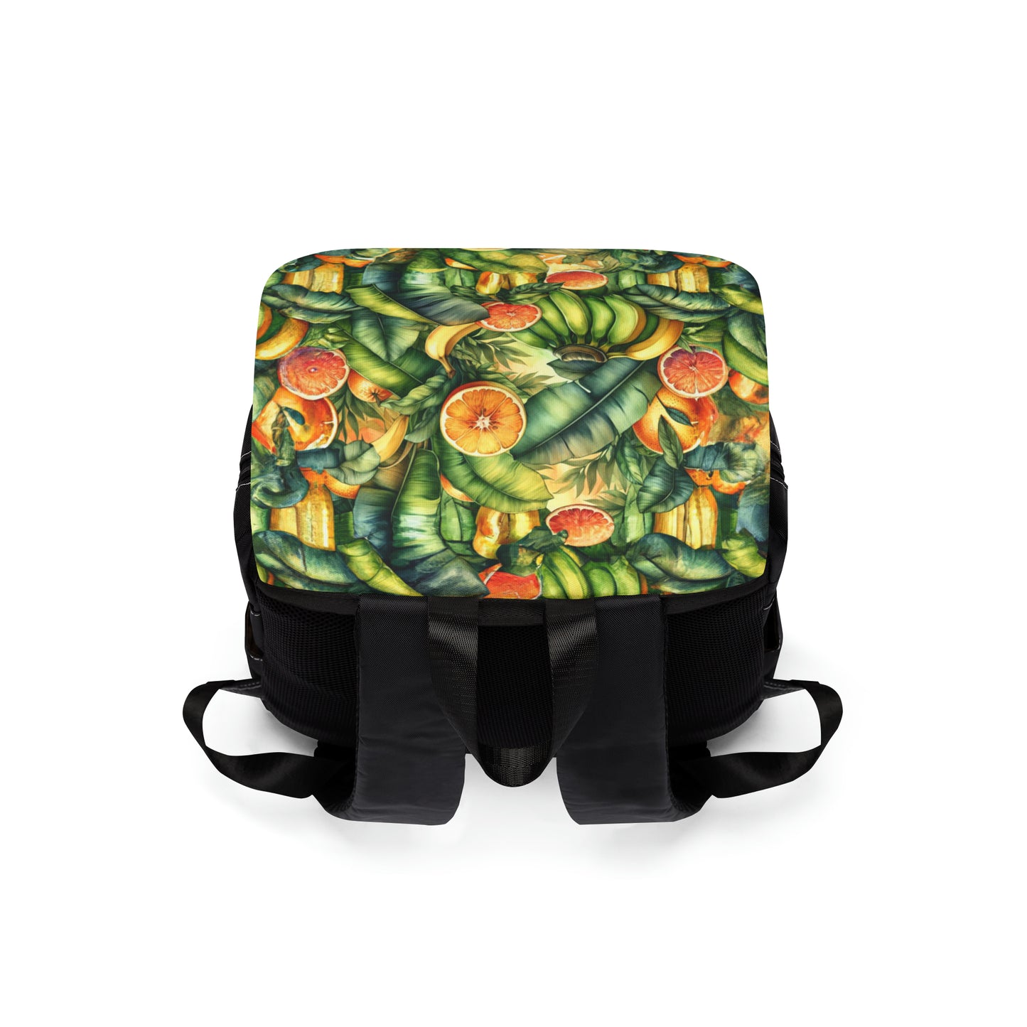 Orangey Glad Unisex Casual Shoulder Backpack