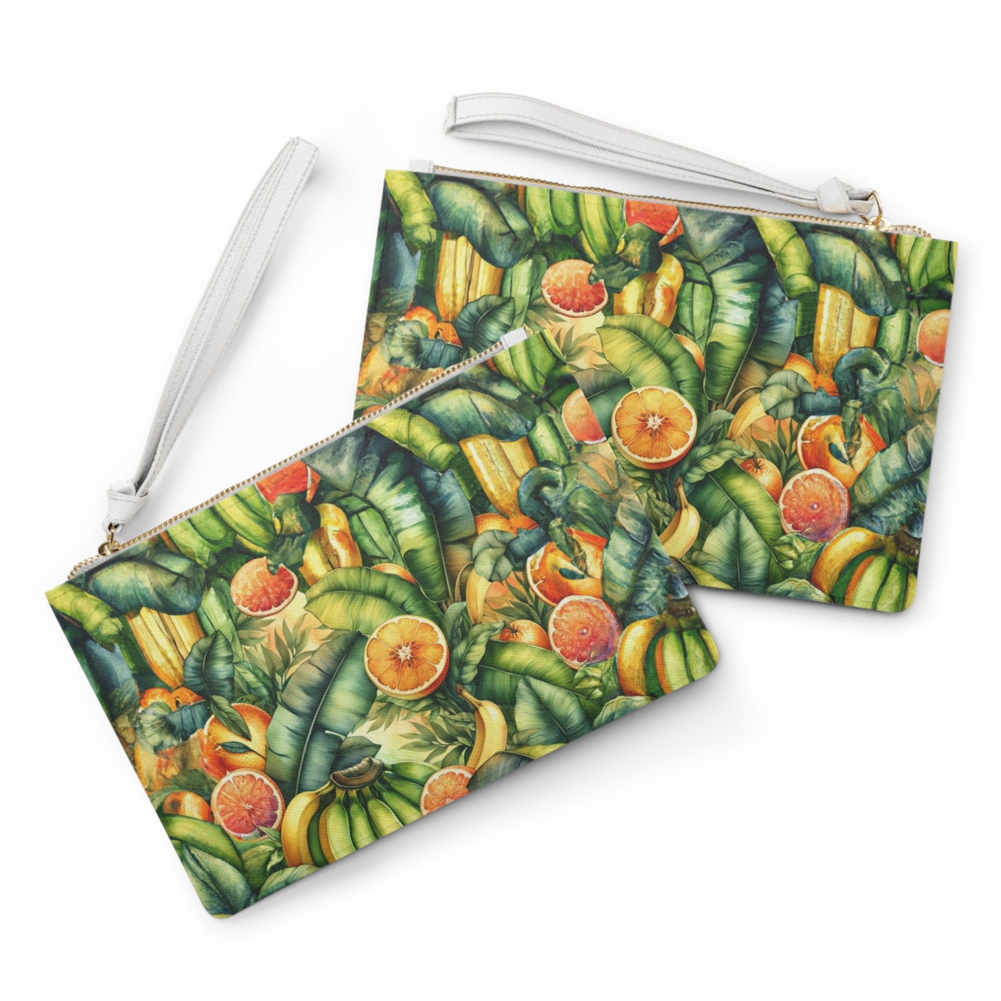 "Orangey Glad" Clutch Bag