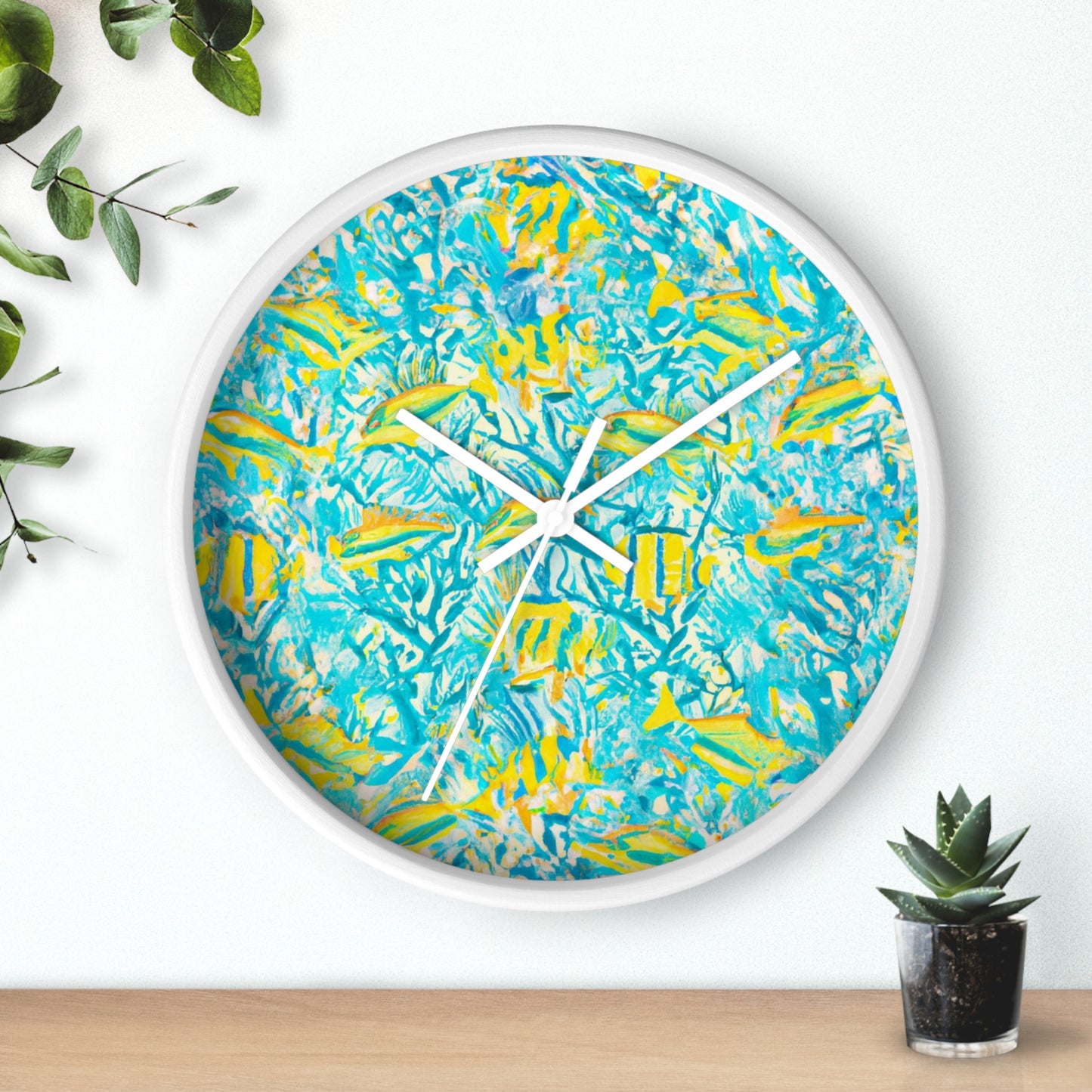 "Mini Aquarium" Wall Clock
