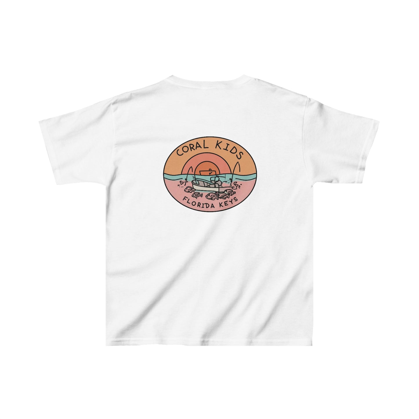 Coral Kids - Sunset Dreams - Kids Heavy Cotton™ Tee