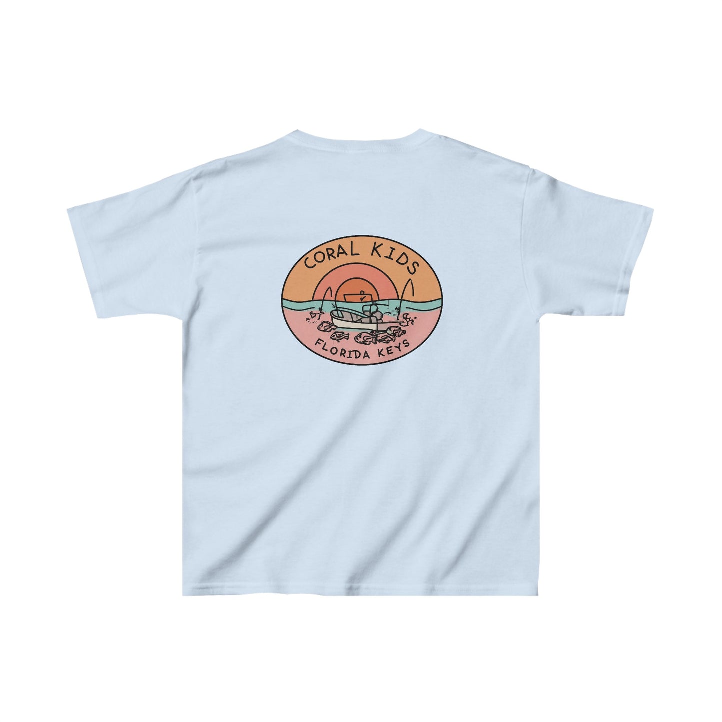 Coral Kids - Sunset Dreams - Kids Heavy Cotton™ Tee