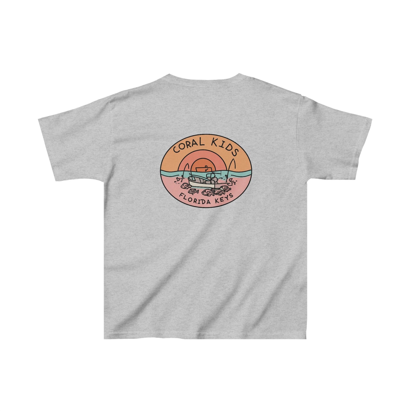 Coral Kids - Sunset Dreams - Kids Heavy Cotton™ Tee