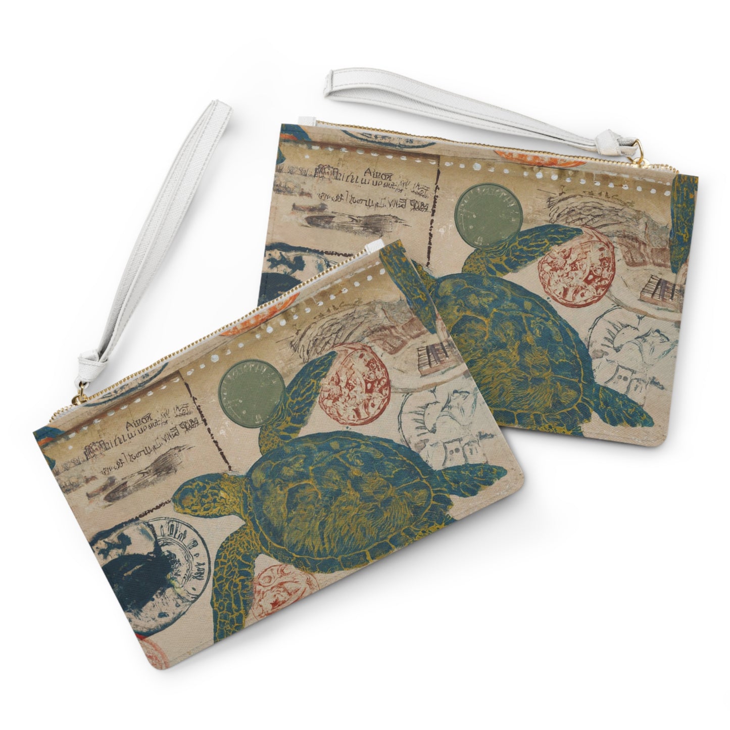 "Sea Turtle Science" Clutch Bag