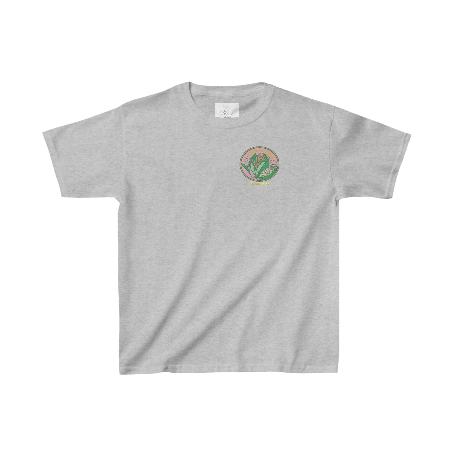 Coral Kids - Coral Leaves - Kids Heavy Cotton™ Tee
