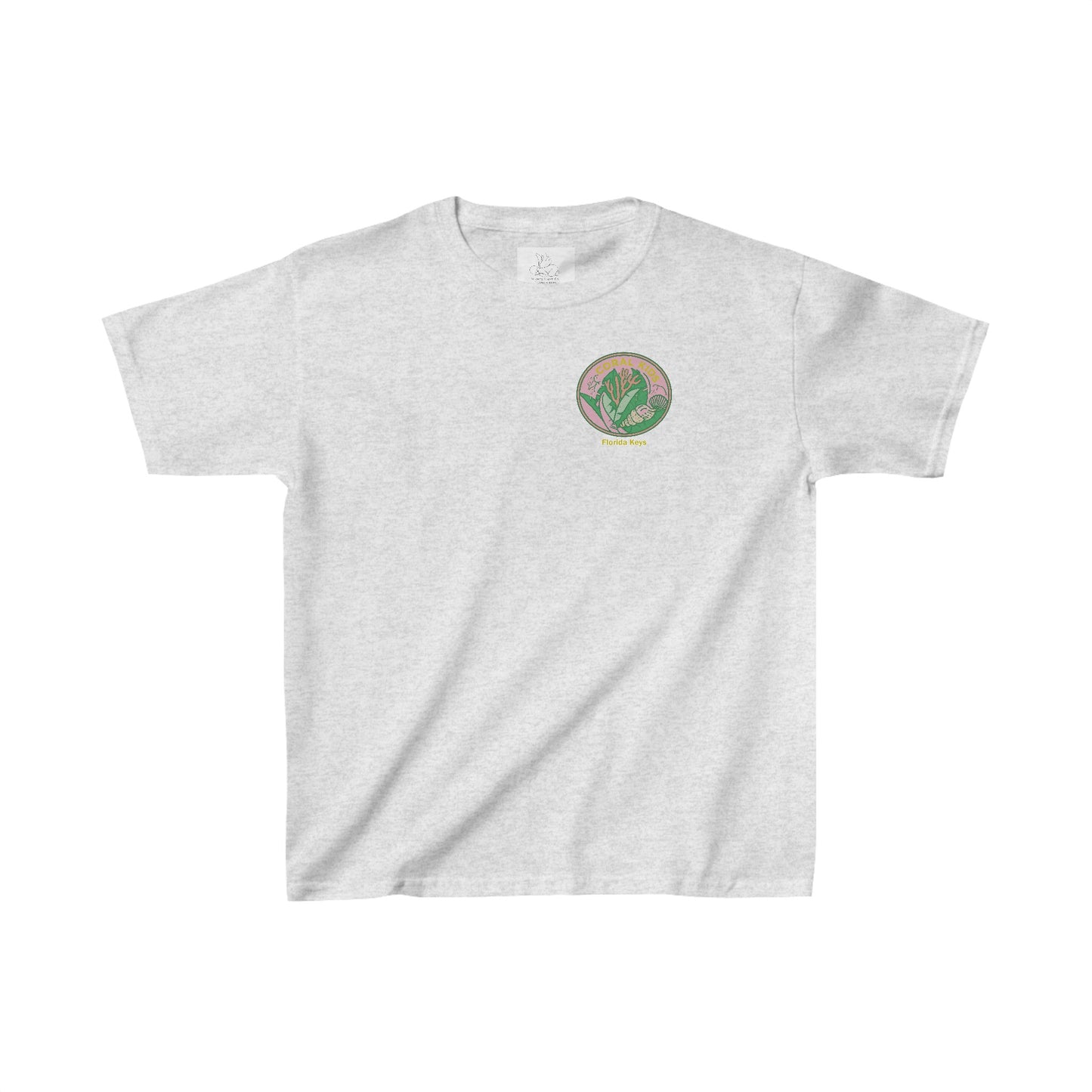 Coral Kids - Coral Leaves - Kids Heavy Cotton™ Tee