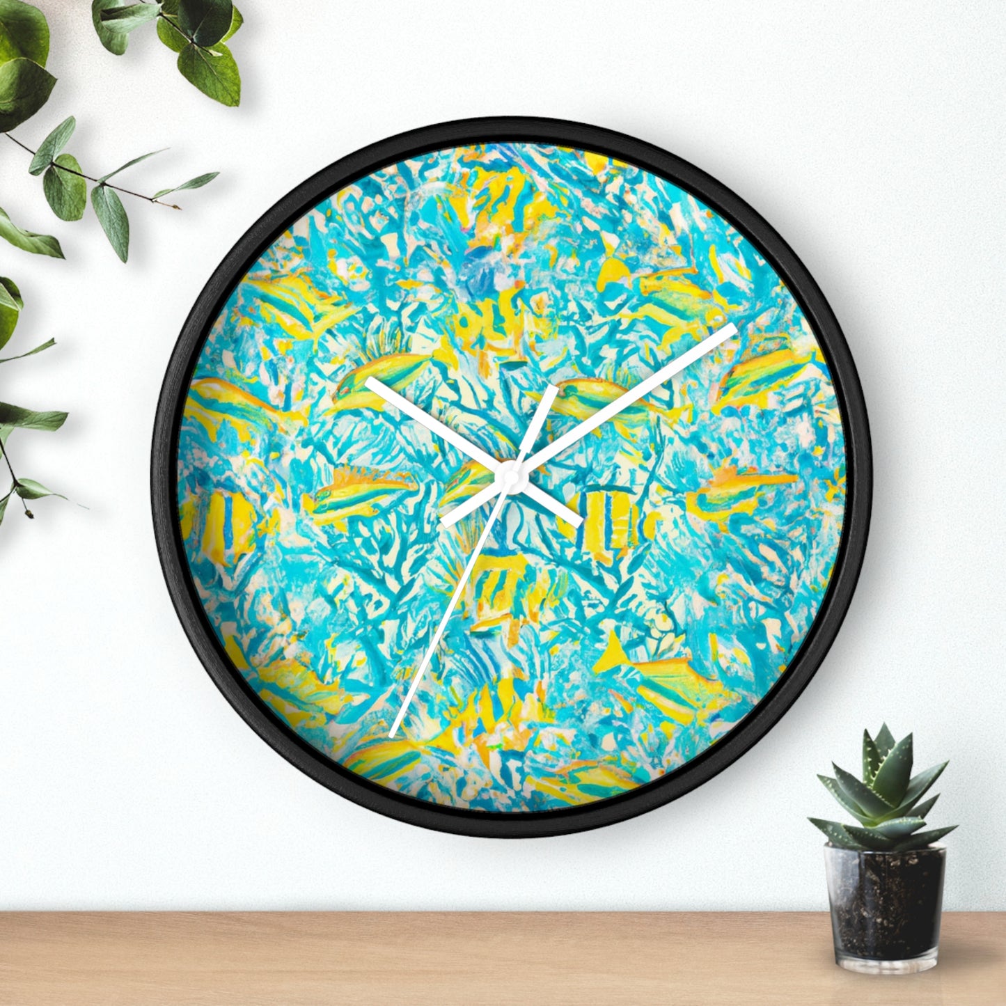"Mini Aquarium" Wall Clock