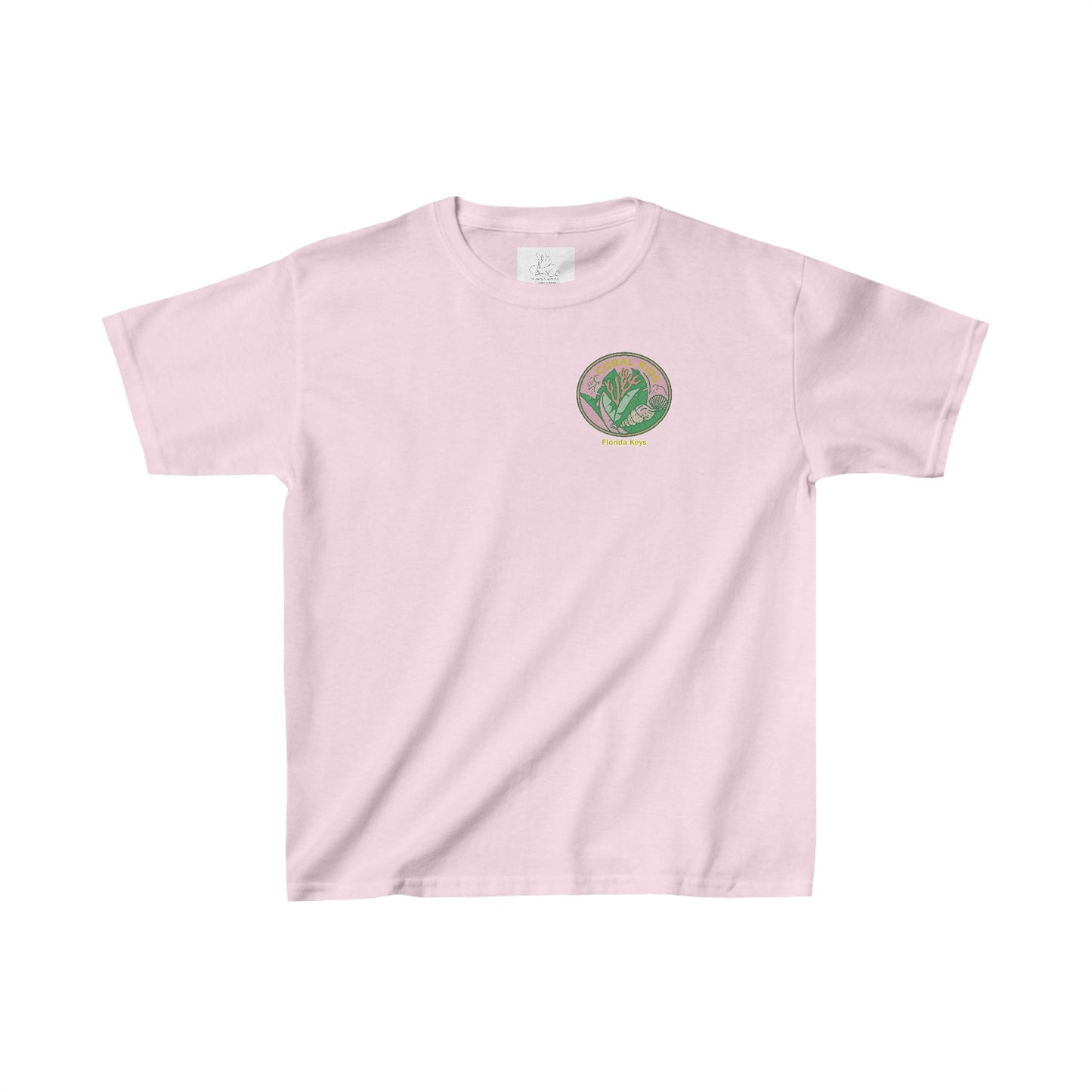 Coral Kids - Coral Leaves - Kids Heavy Cotton™ Tee