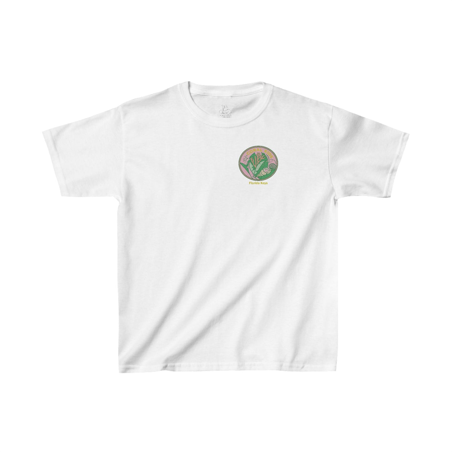 Coral Kids - Coral Leaves - Kids Heavy Cotton™ Tee