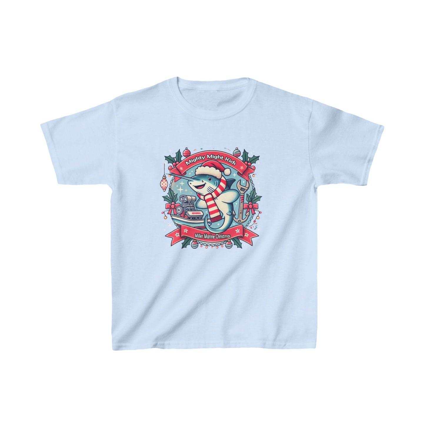 Mighty Might Kids Christmas Stingray Kids Heavy Cotton™ Tee