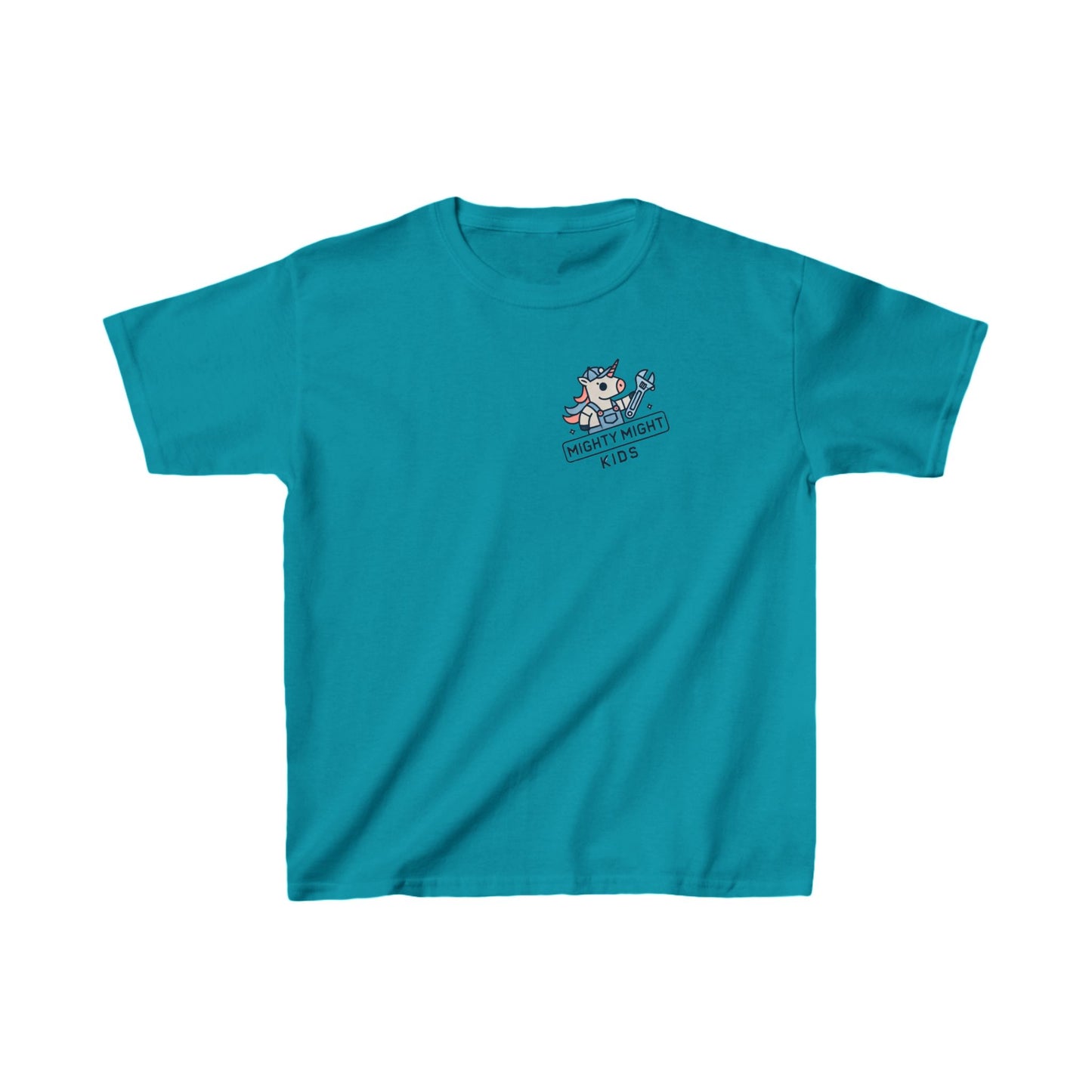 Mighty Might Kids Cute Wrench-  Kids Heavy Cotton™ Tee