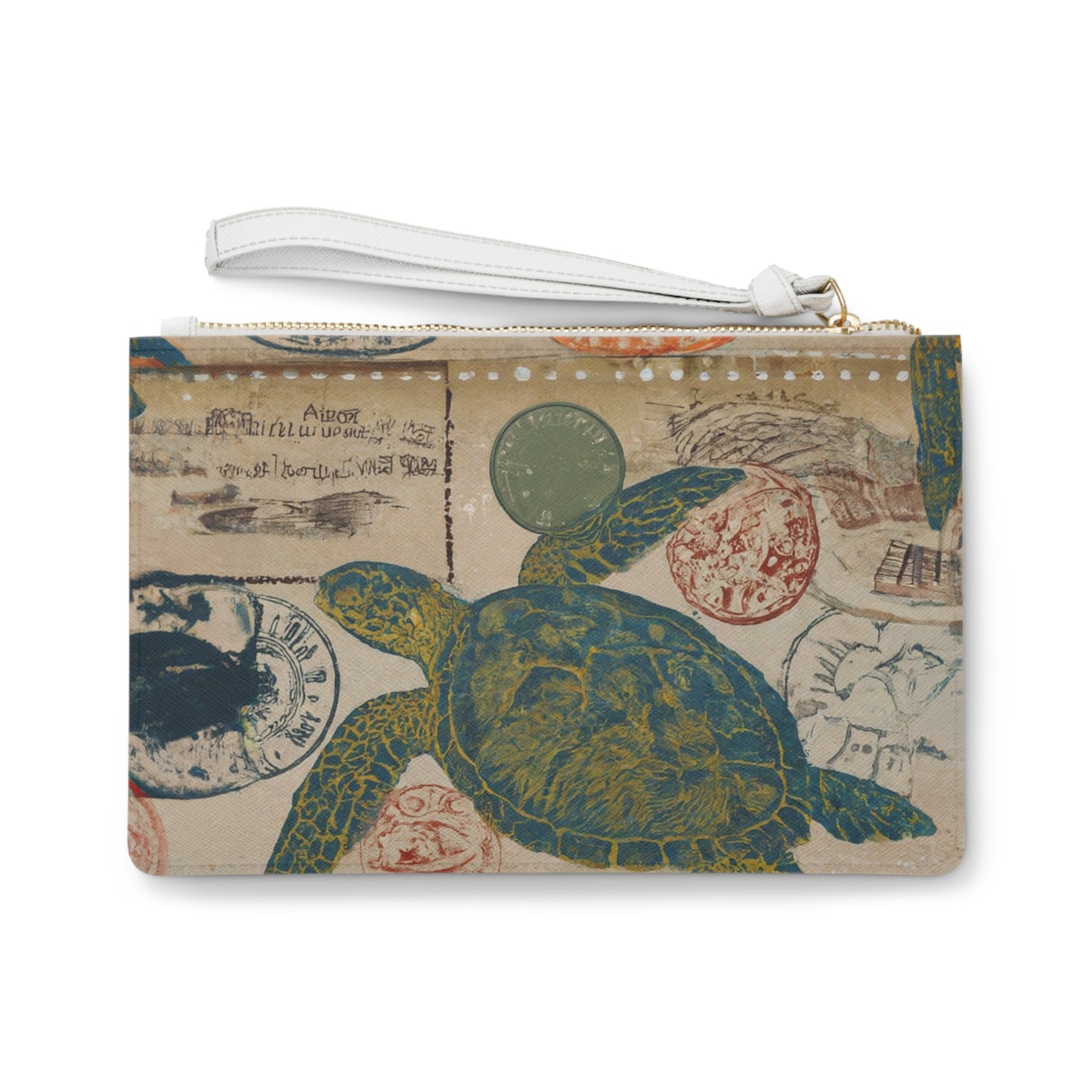 "Sea Turtle Science" Clutch Bag