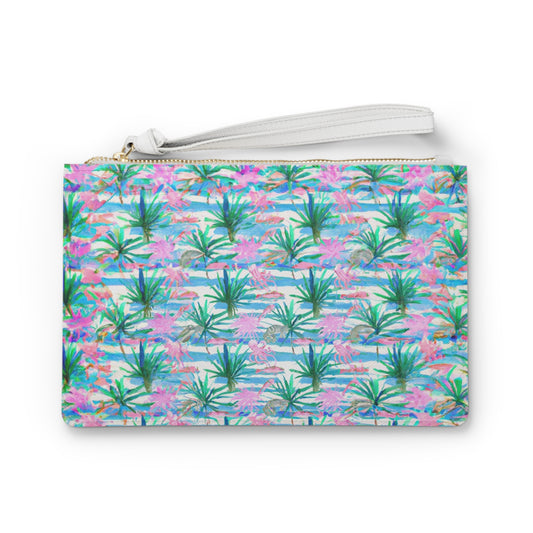 "Seafan Confetti" Clutch Bag