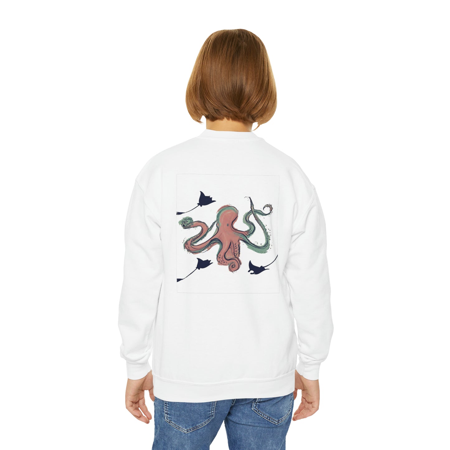 Stingray Gathering Youth Crewneck Sweatshirt