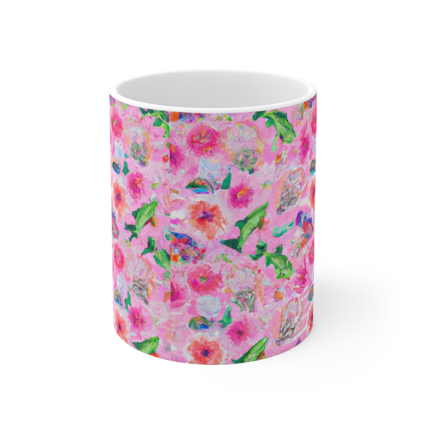 "Pink Florida Keys" Ceramic Mug 11oz