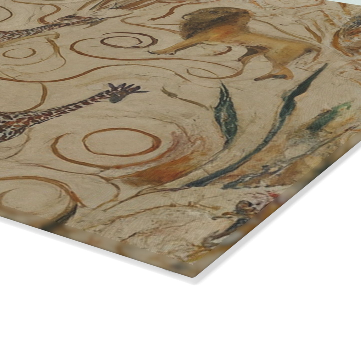 "Tribal Love" Glass Cutting Board