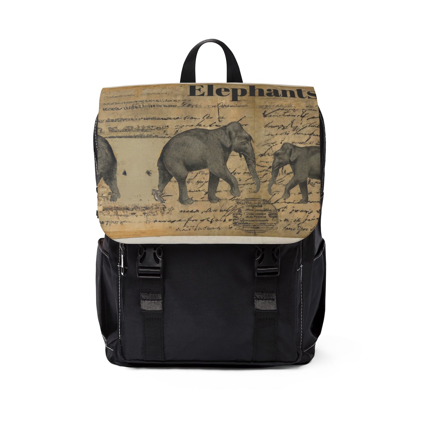 "Gentle Giants" Unisex Casual Shoulder Backpack