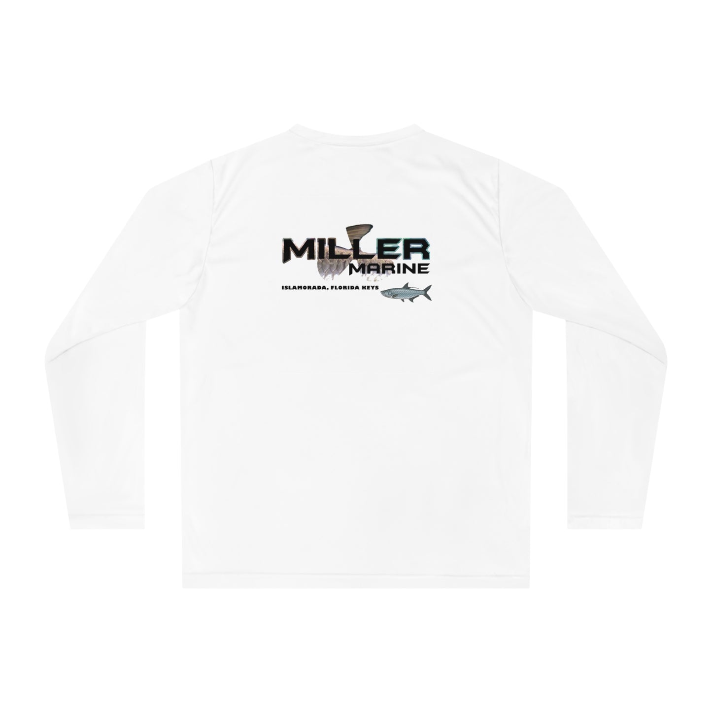 Miller Marine Tarpon Theme Unisex Performance Long Sleeve Shirt