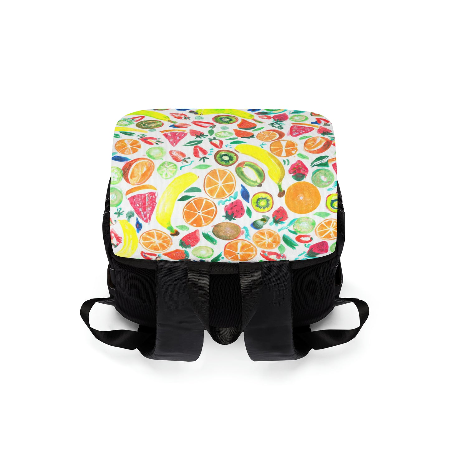 Fruit Frenzy Unisex Casual Shoulder Backpack