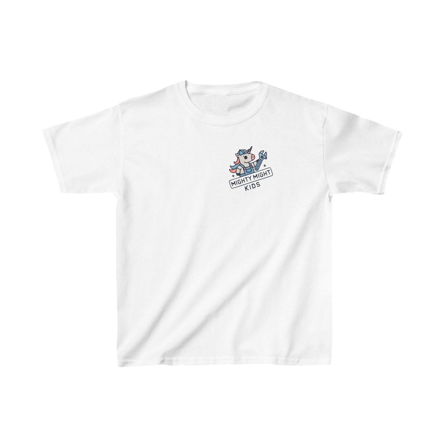 Mighty Might Kids Cute Wrench-  Kids Heavy Cotton™ Tee