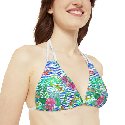 Islamorada Strappy Bikini Set (AOP)