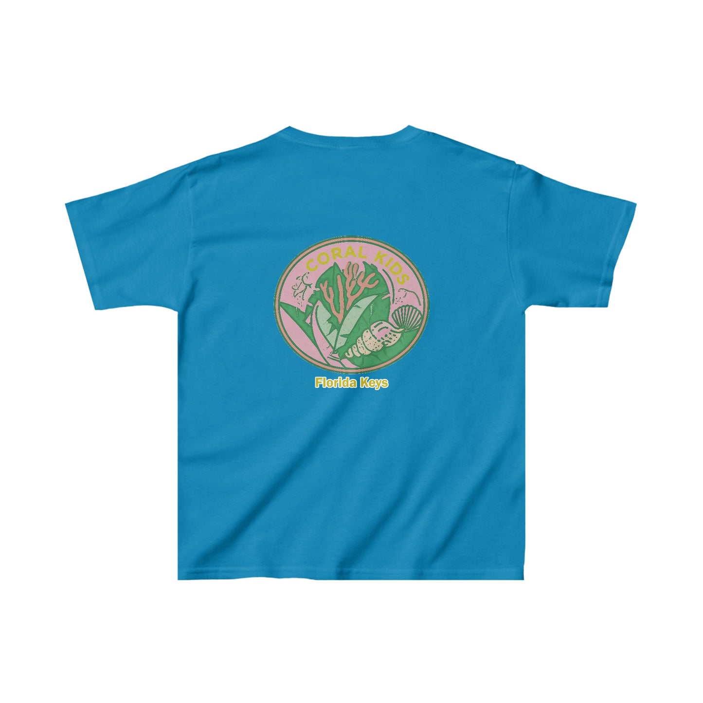 Coral Kids - Coral Leaves - Kids Heavy Cotton™ Tee