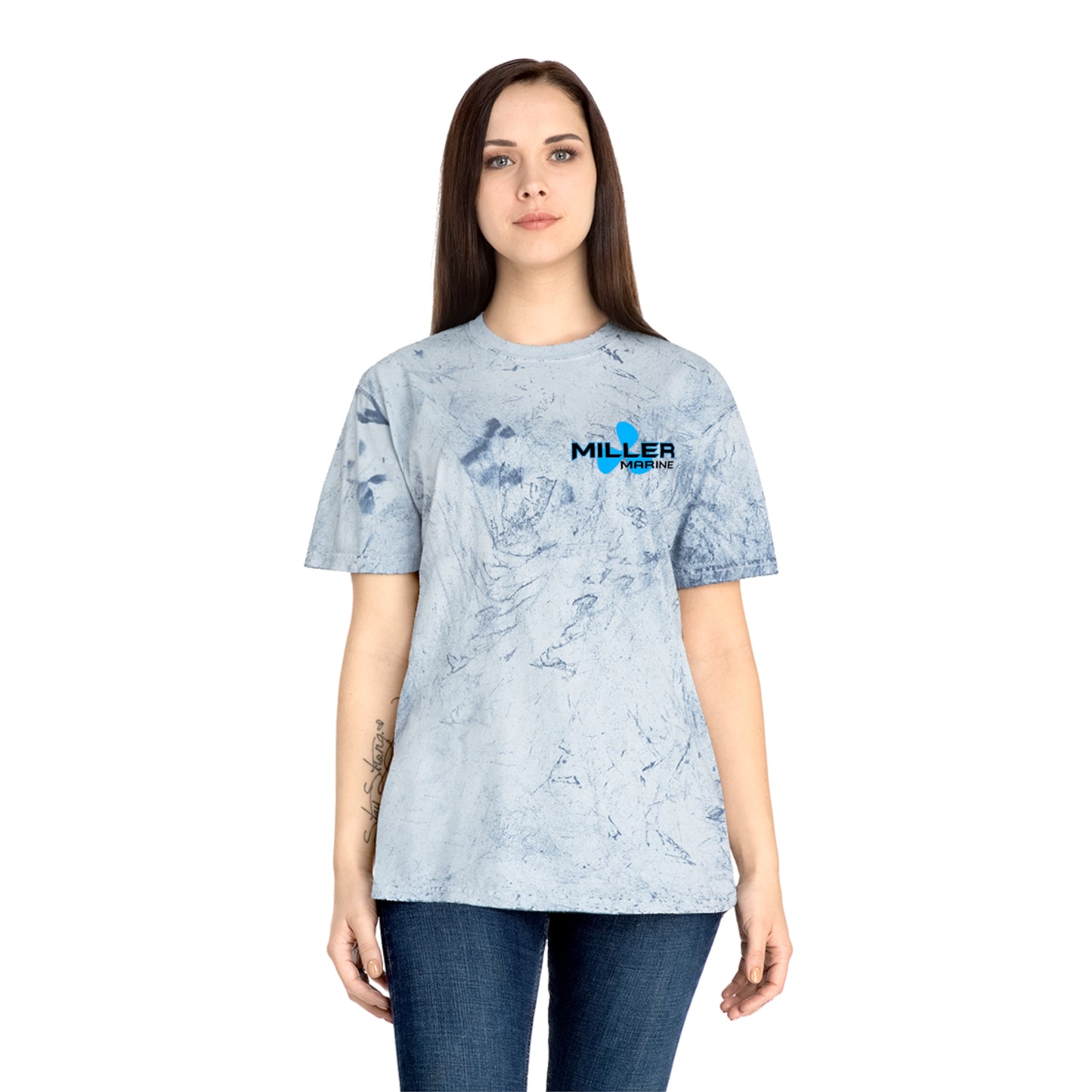 Miller Marine Logo Unisex Color Blast T-Shirt