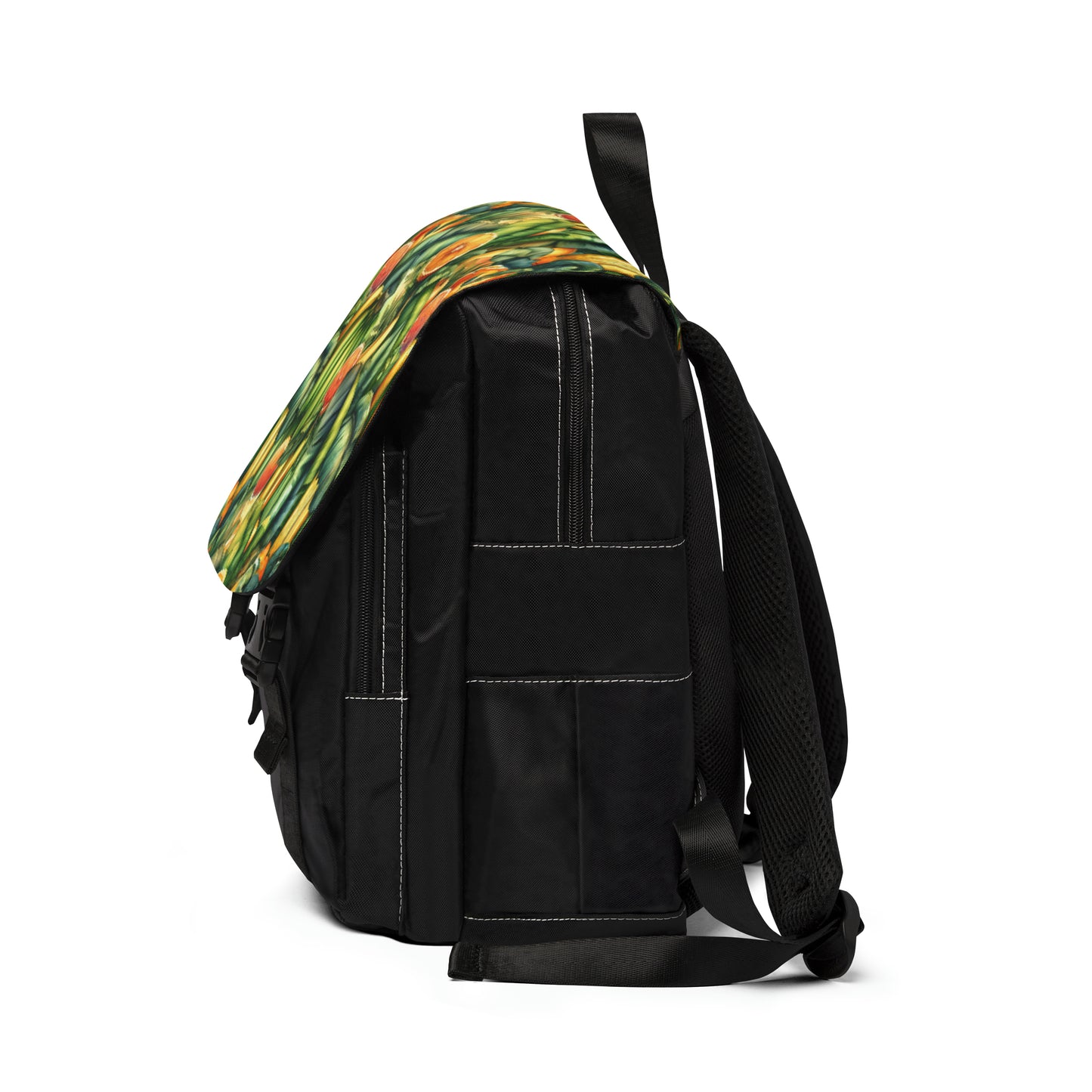 Orangey Glad Unisex Casual Shoulder Backpack