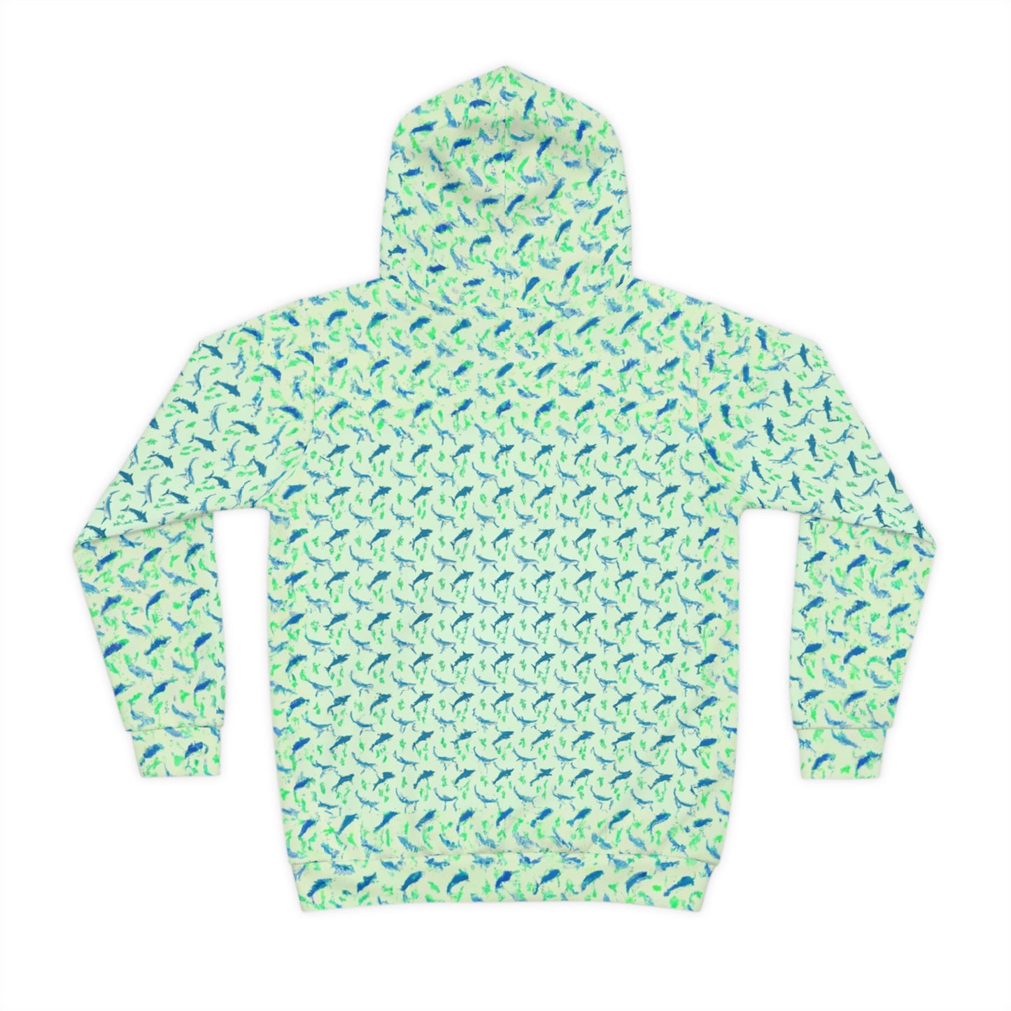 Micro Sharks Children's Hoodie (AOP)