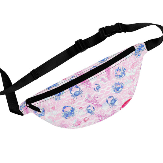 Pastel Crabs Fanny Pack