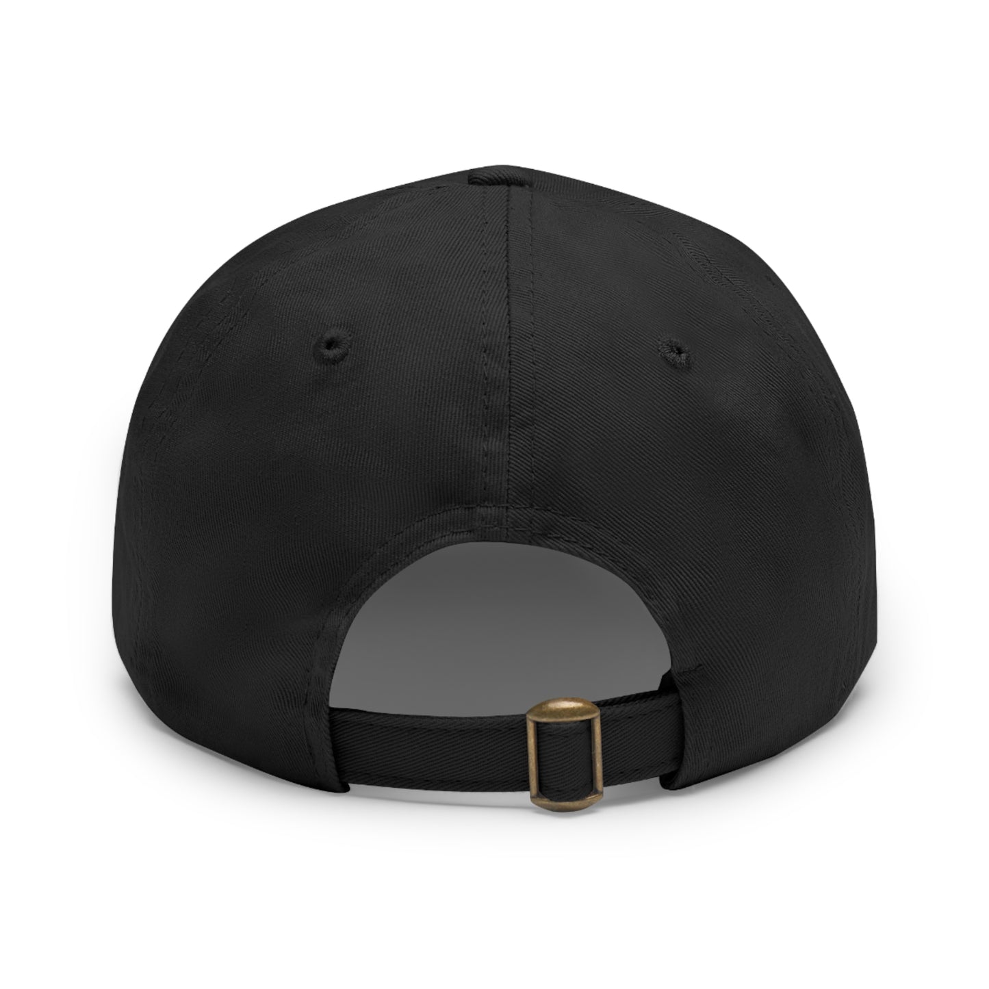 American Realtor Dad Hat with Leather Patch (Rectangle)