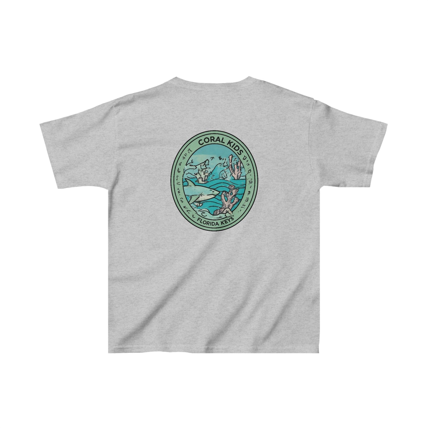 Coral Kids - Shark Bait - Kids Heavy Cotton™ Tee