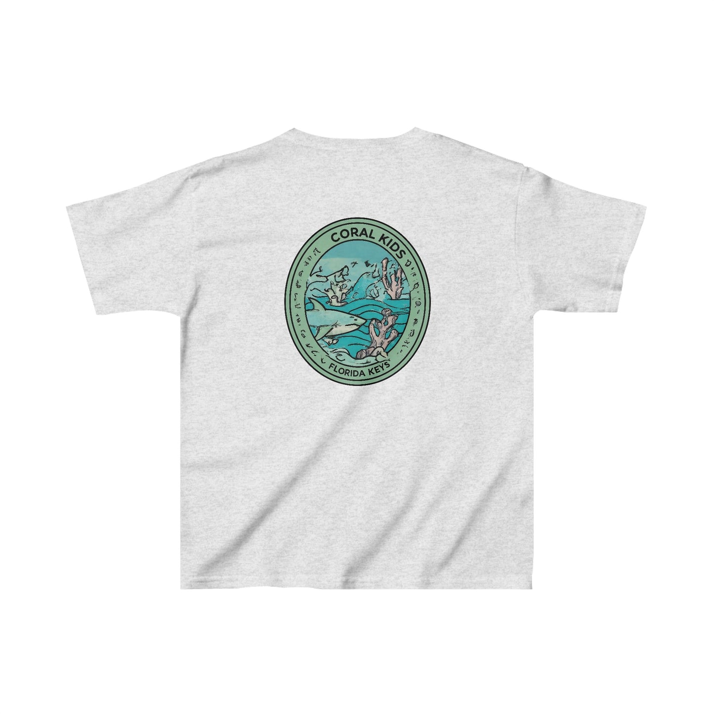 Coral Kids - Shark Bait - Kids Heavy Cotton™ Tee