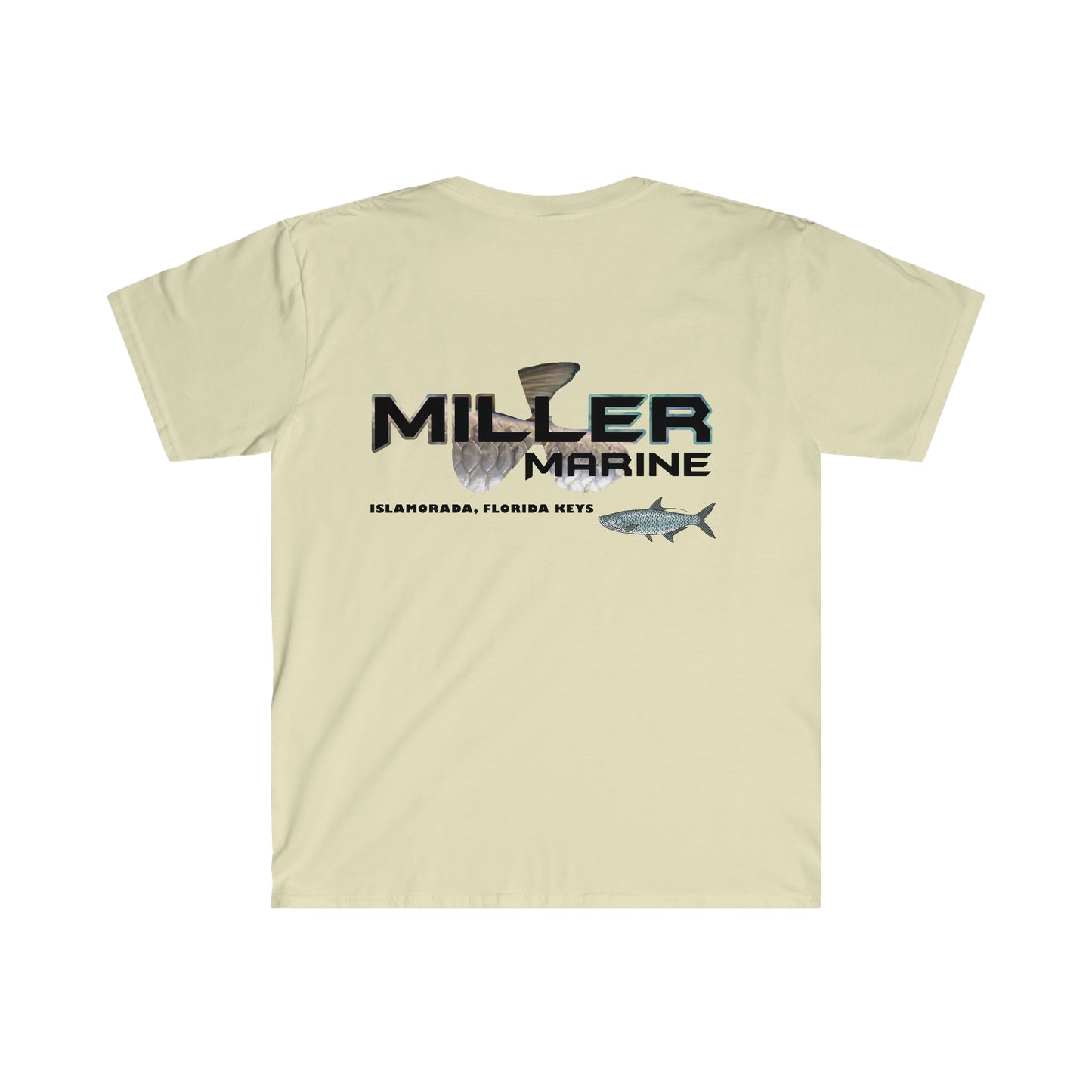 Miller Marine Tarpon Logo Unisex Softstyle T-Shirt