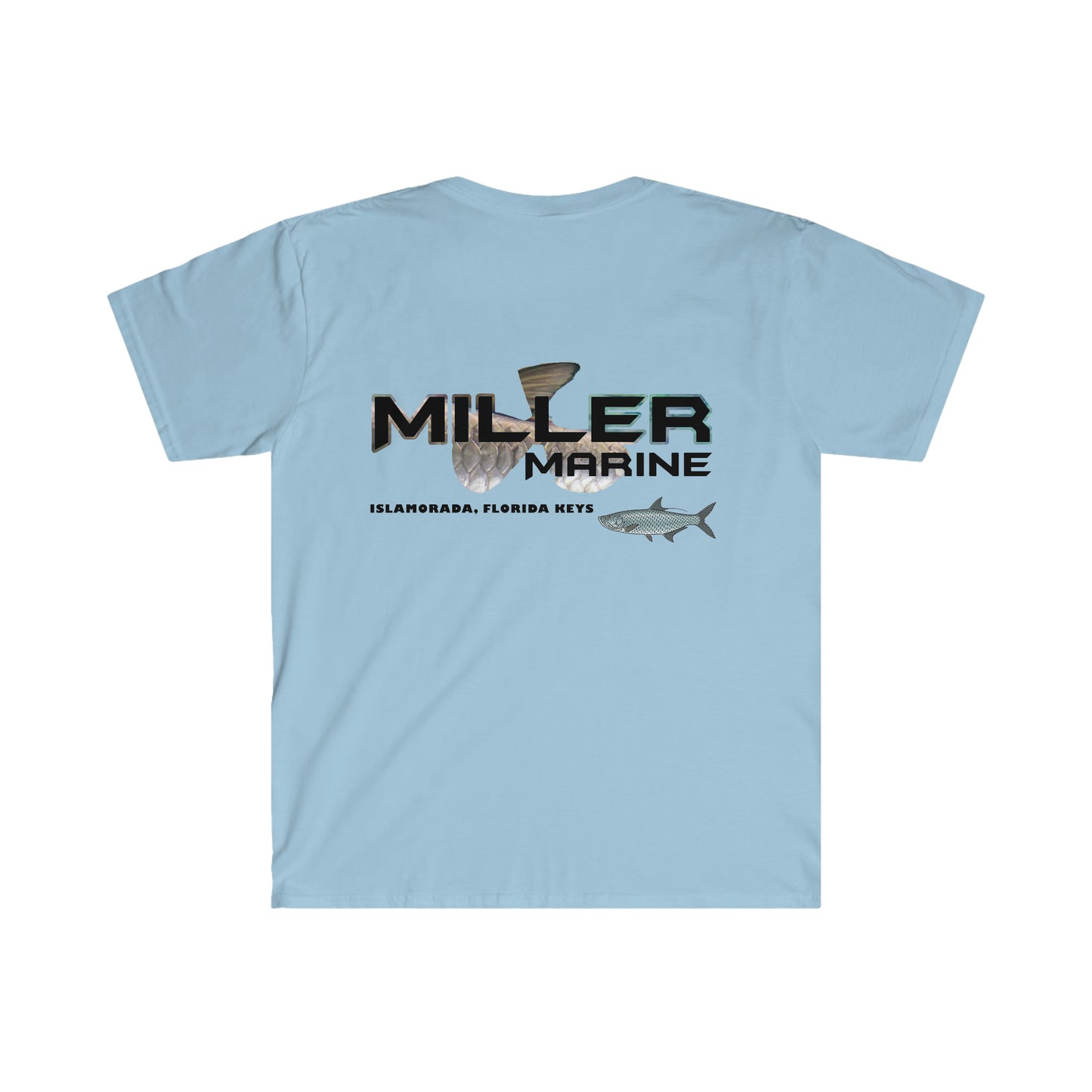 Miller Marine Tarpon Logo Unisex Softstyle T-Shirt