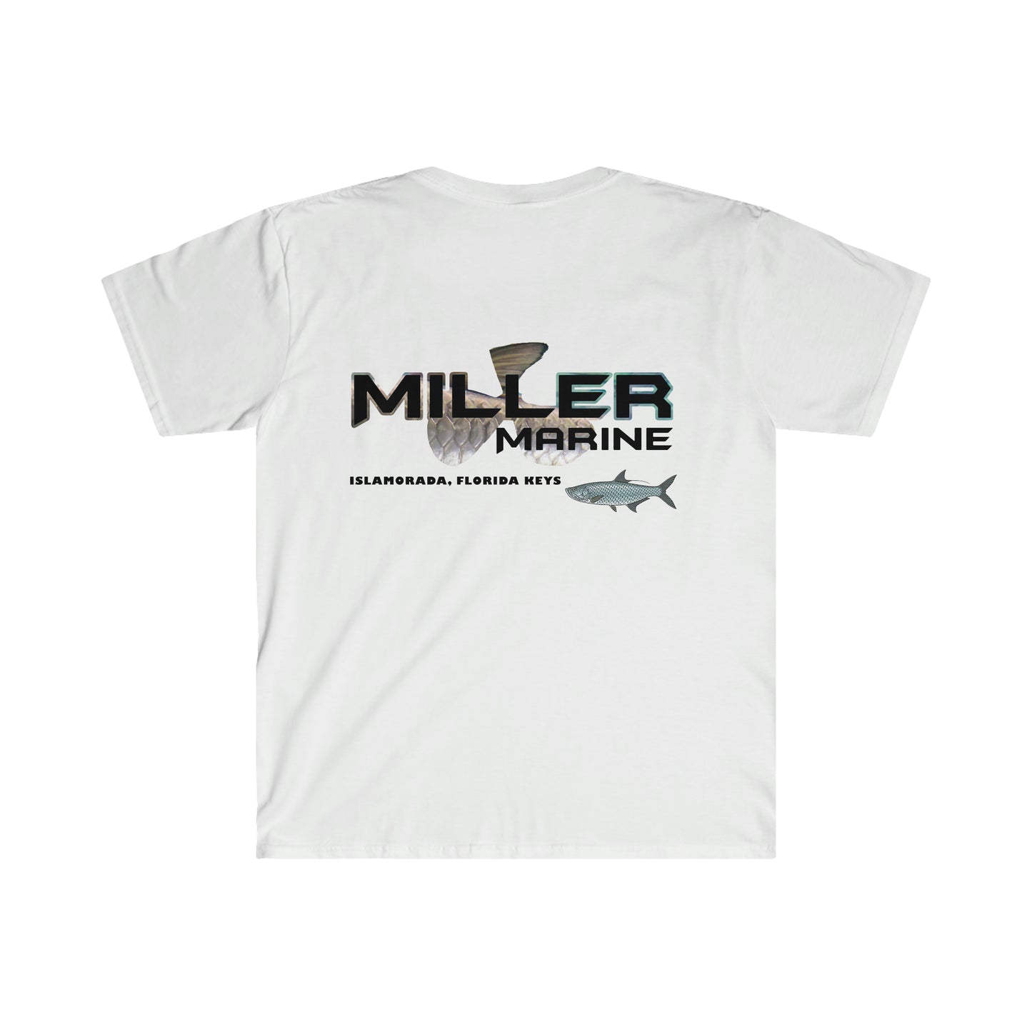 Miller Marine Tarpon Logo Unisex Softstyle T-Shirt
