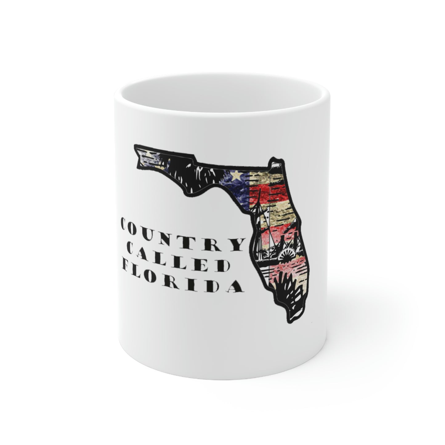 "Country Called Florida" Ceramic Mug 11oz