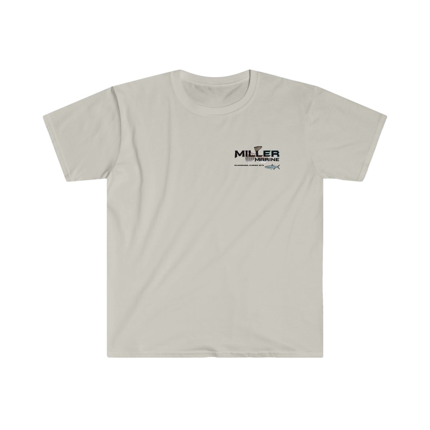 Miller Marine Tarpon Logo Unisex Softstyle T-Shirt